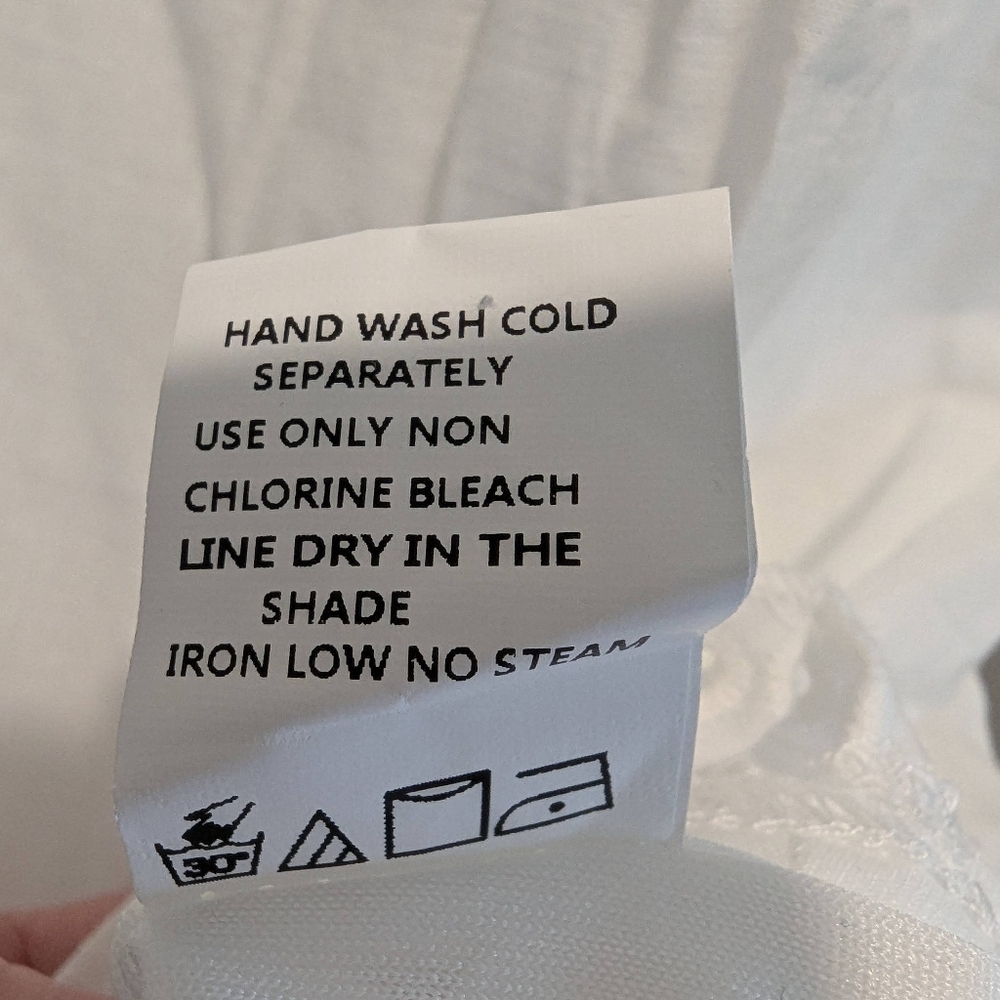 Brand new with tags, white casual dress, size 2XL - Picture 5 of 5